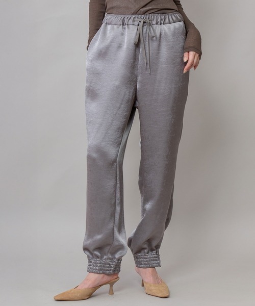 Munich（ミューニック）の「ヴィンテージダブルサテントラックパンツ（その他パンツ・レディース・キャメル/ブラック/グレー・M/S）」の13枚目の写真