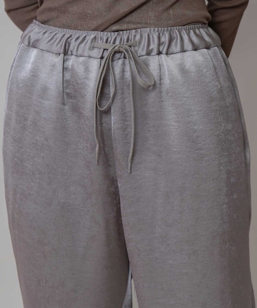 Munich（ミューニック）の「ヴィンテージダブルサテントラックパンツ（その他パンツ・レディース・キャメル/ブラック/グレー・M/S）」の19枚目の写真