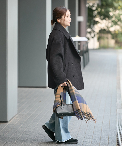 ウールアンゴラビックテーラーコート（その他アウター）｜JOURNAL