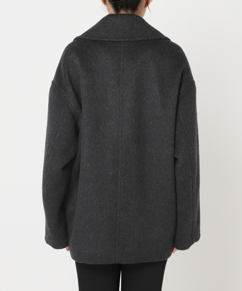 JOURNAL STANDARD（ジャーナルスタンダード）の「ウールアンゴラビックテーラーコート（その他アウター・レディース・ブラック系その他/ベージュ・36/38）」の21枚目の写真