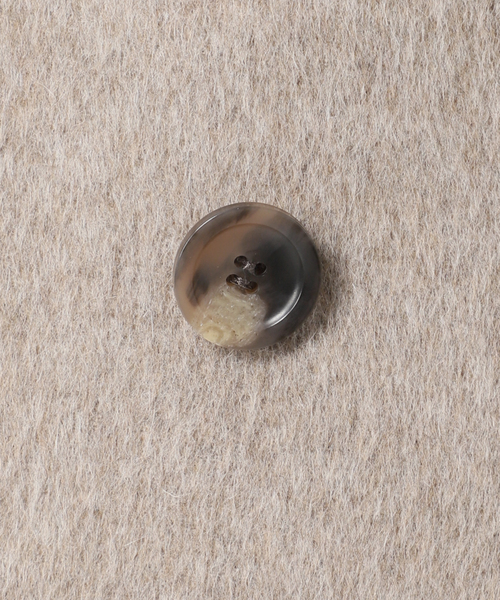 JOURNAL STANDARD（ジャーナルスタンダード）の「ウールアンゴラビックテーラーコート（その他アウター・レディース・ブラック系その他/ベージュ・36/38）」の5枚目の写真