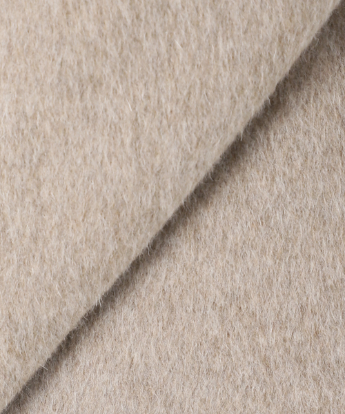 JOURNAL STANDARD（ジャーナルスタンダード）の「ウールアンゴラビックテーラーコート（その他アウター・レディース・ブラック系その他/ベージュ・36/38）」の6枚目の写真