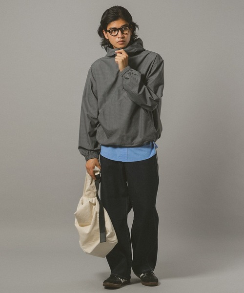 RAGEBLUE（レイジブルー）の「チェック柄アノラックパーカー（パーカー・メンズ・ベージュ系その他/グレー系その他・FREE）」の5枚目の写真