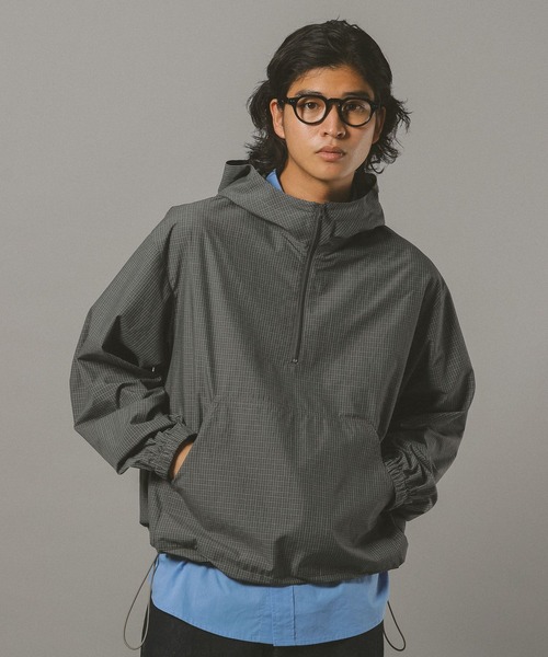 RAGEBLUE（レイジブルー）の「チェック柄アノラックパーカー（パーカー・メンズ・ベージュ系その他/グレー系その他・FREE）」の7枚目の写真