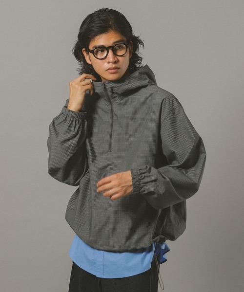 RAGEBLUE（レイジブルー）の「チェック柄アノラックパーカー（パーカー・メンズ・ベージュ系その他/グレー系その他・FREE）」の8枚目の写真