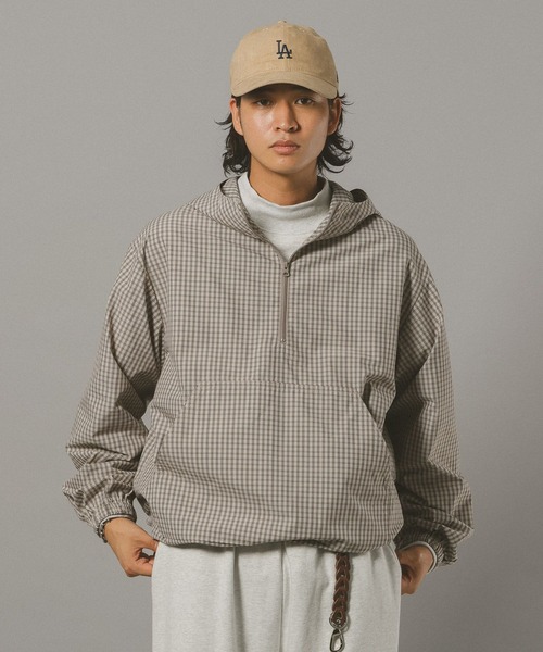 RAGEBLUE（レイジブルー）の「チェック柄アノラックパーカー（パーカー・メンズ・ベージュ系その他/グレー系その他・FREE）」の13枚目の写真