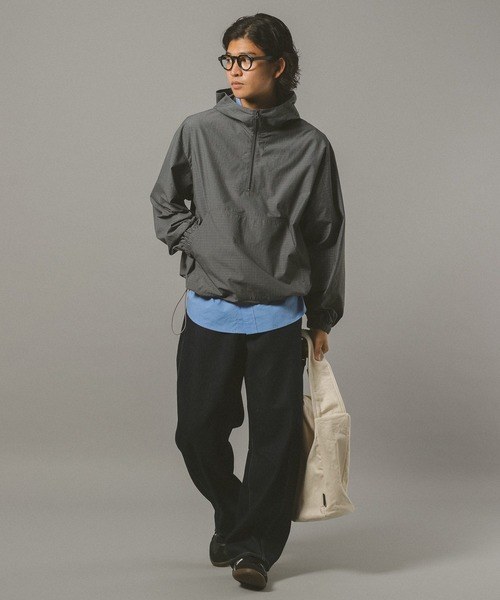 RAGEBLUE（レイジブルー）の「チェック柄アノラックパーカー（パーカー・メンズ・ベージュ系その他/グレー系その他・FREE）」の3枚目の写真