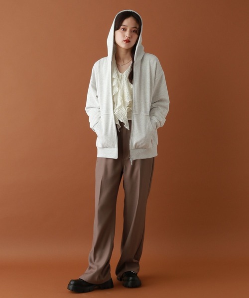 RED KAP（レッドキャップ）の「【RED KAP】別注/スリムセミフレアートパンツ（スラックス・レディース・ブラウン/ブラック・MEDIUM/LARGE）」の20枚目の写真