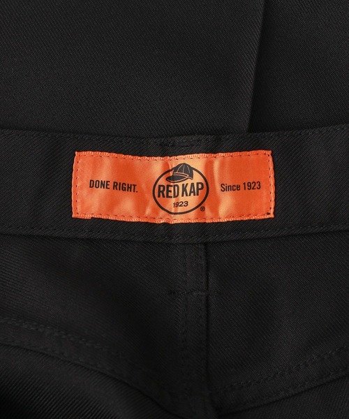 RED KAP（レッドキャップ）の「【RED KAP】別注/スリムセミフレアートパンツ（スラックス・レディース・ブラウン/ブラック・MEDIUM/LARGE）」の5枚目の写真