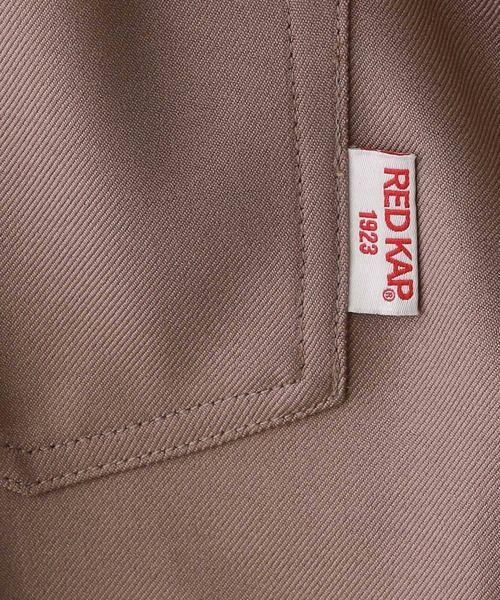 RED KAP（レッドキャップ）の「【RED KAP】別注/スリムセミフレアートパンツ（スラックス・レディース・ブラウン/ブラック・MEDIUM/LARGE）」の11枚目の写真