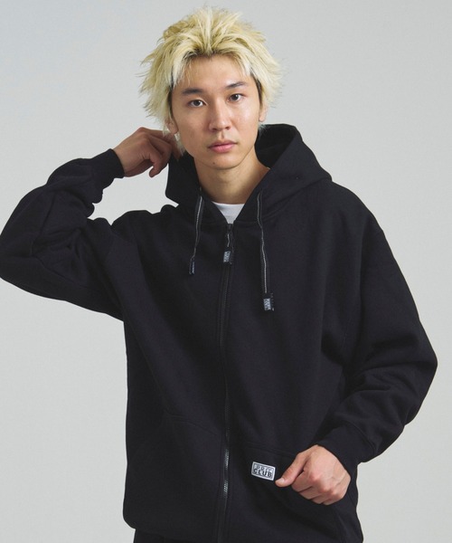 Pro Club Mens Heavyweight Full Zip Fleece Hoodie（パーカー）｜PRO