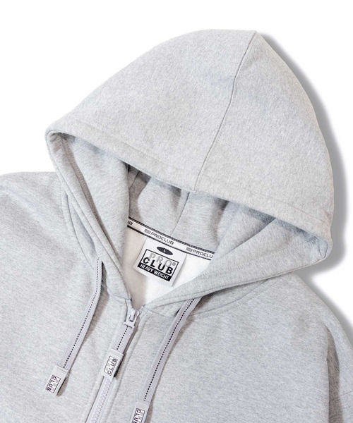 PRO CLUB (プロクラブ)の「Pro Club Mens Heavyweight Full Zip Fleece Hoodie(パーカー・メンズ・ブラック/グレー・M/L/XL)」の13枚目の写真