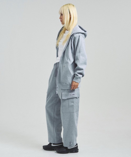 PRO CLUB (プロクラブ)の「Pro Club Mens Heavyweight Full Zip Fleece Hoodie(パーカー・メンズ・ブラック/グレー・M/L/XL)」の11枚目の写真