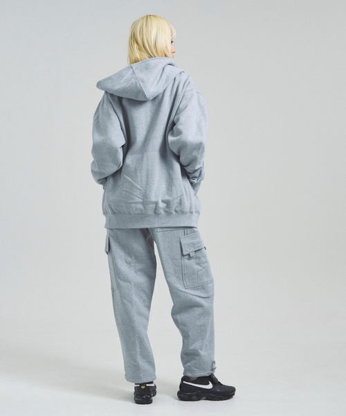 PRO CLUB (プロクラブ)の「Pro Club Mens Heavyweight Full Zip Fleece Hoodie(パーカー・メンズ・ブラック/グレー・M/L/XL)」の12枚目の写真