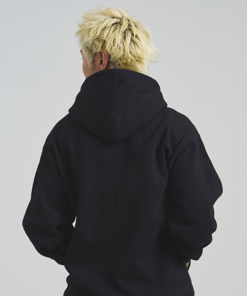 PRO CLUB (プロクラブ)の「Pro Club Mens Heavyweight Full Zip Fleece Hoodie(パーカー・メンズ・ブラック/グレー・M/L/XL)」の6枚目の写真
