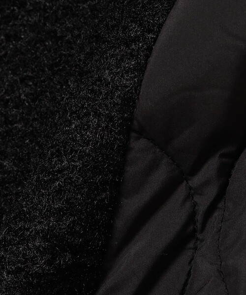 Ray BEAMS(レイビームス)の「RBS / キルティング キリカエ コート(その他アウター・レディース・ブラウン/ブラック・ONE SIZE)」の11枚目の写真