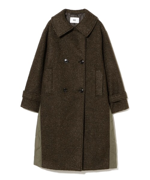 Ray BEAMS(レイビームス)の「RBS / キルティング キリカエ コート(その他アウター・レディース・ブラウン/ブラック・ONE SIZE)」の10枚目の写真