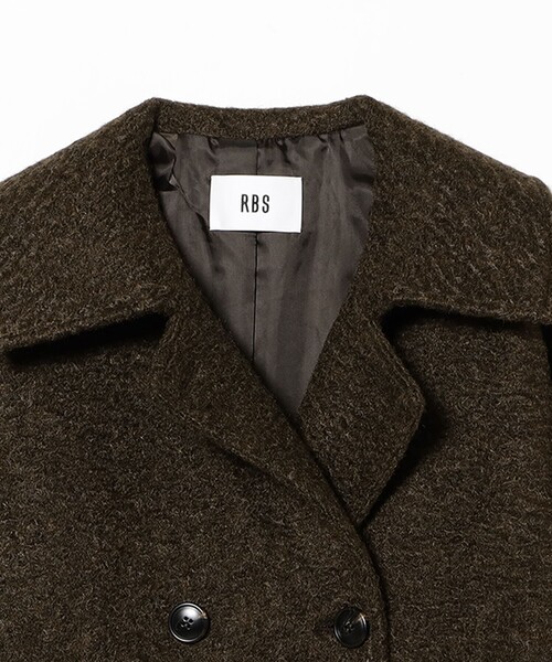 Ray BEAMS(レイビームス)の「RBS / キルティング キリカエ コート(その他アウター・レディース・ブラウン/ブラック・ONE SIZE)」の9枚目の写真