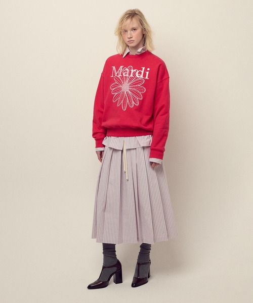 マルディメクルディ Mardi Mercredi スウェット ピンク マルディメクル