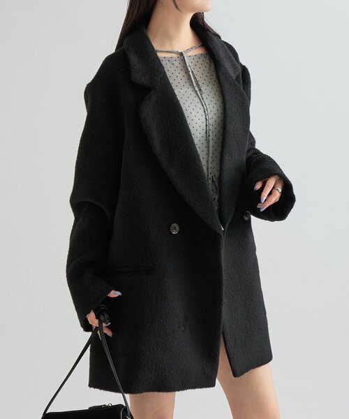 本日限定価格/2サイズ展開】シャギーダブルジャケット（その他アウター