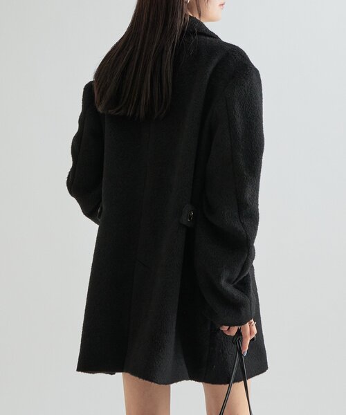 セール】【2サイズ展開】シャギーダブルジャケット（その他アウター