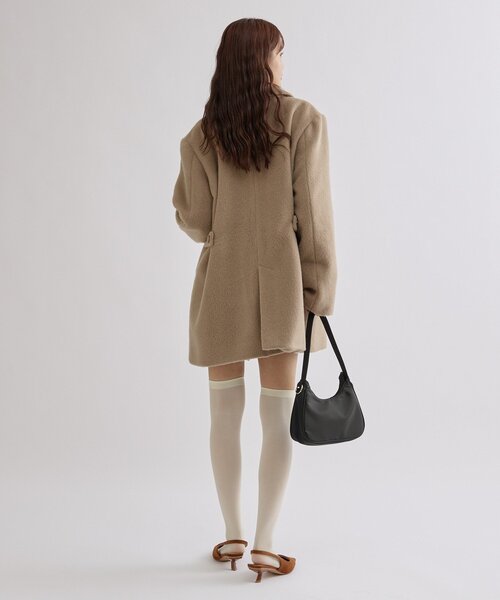 2サイズ展開】シャギーダブルジャケット（その他アウター）｜mystic