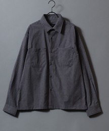 2026SS新柄追加 Short Length Check Shirt/ショート丈 チェックシャツ