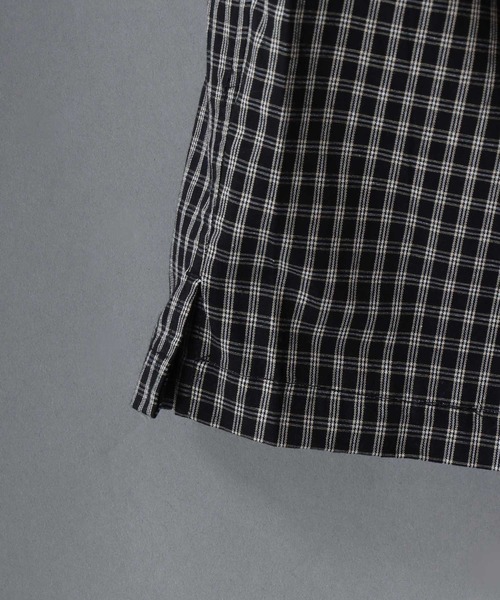 SITRY(シトリー)の「2026SS新柄追加 Short Length Check Shirt/ショート丈 チェックシャツ(シャツ/ブラウス・メンズ・ブラック/ブラウン/ベージュ/ネイビー/ブラック系その他/ブラウン系その他・L/M)」の22枚目の写真