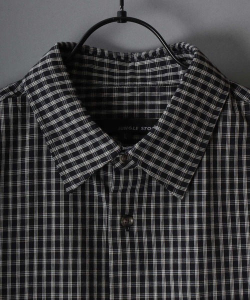 SITRY(シトリー)の「2026SS新柄追加 Short Length Check Shirt/ショート丈 チェックシャツ(シャツ/ブラウス・メンズ・ブラック/ブラウン/ベージュ/ネイビー/ブラック系その他/ブラウン系その他・L/M)」の15枚目の写真