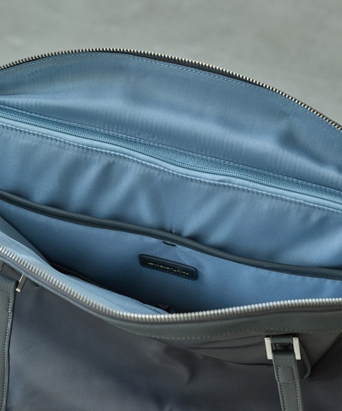 12Twelve Agenda（トゥエルブ　アジェンダ）の「A4ナイロントートバッグ［14インチPC］（トートバッグ・レディース・ベージュ/チャコールグレー/ブラック・FREE）」の10枚目の写真