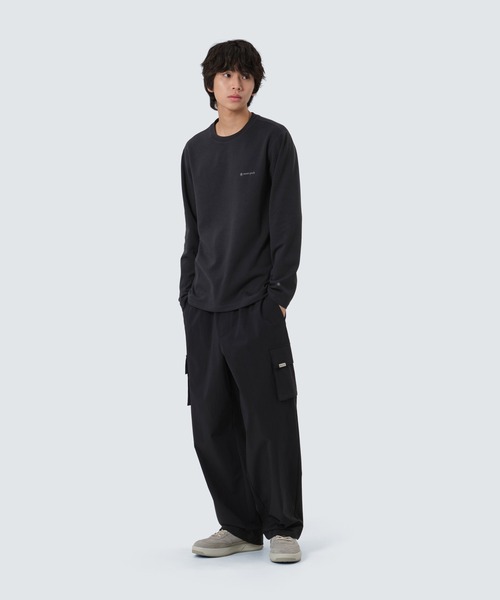 Snow Peak（スノーピーク）の「SnowPeak / Root Cargo String Pants  ルートカーゴストリングパンツ 海外限定（カーゴパンツ・メンズ・ブラック/ダークネイビー・M/L/XL）」の8枚目の写真