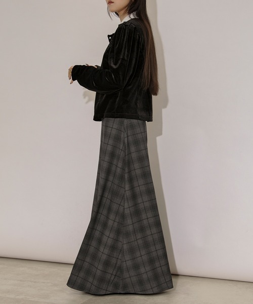 セール】tartan check skirt Aラインチェックスカート（スカート
