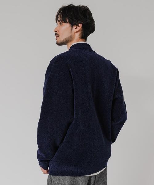URBAN RESEARCH(アーバンリサーチ)の「モールニットカーディガン(カーディガン/ボレロ・メンズ・ネイビー/ブラック/チャコールグレー/カーキ・MEDIUM/LARGE)」の9枚目の写真