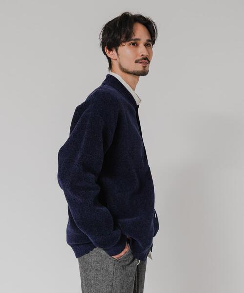 URBAN RESEARCH(アーバンリサーチ)の「モールニットカーディガン(カーディガン/ボレロ・メンズ・ネイビー/ブラック/チャコールグレー/カーキ・MEDIUM/LARGE)」の10枚目の写真