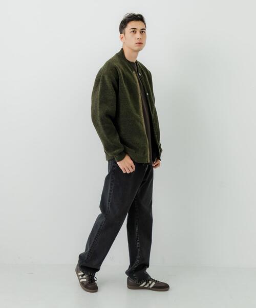 URBAN RESEARCH（アーバンリサーチ）の「モールニットカーディガン（カーディガン/ボレロ・メンズ・ネイビー/ブラック/チャコールグレー/カーキ・MEDIUM/LARGE）」の10枚目の写真