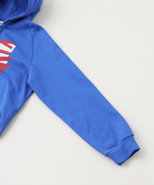 JOINT WORKS（ジョイントワークス）の「PLATEAU STUDIO / プラトースタジオ Flag zip-up（パーカー・メンズ・グレー/ブルー・2/3）」の10枚目の写真