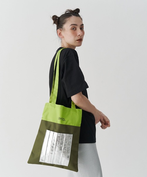 ZOZO限定カラー】COLOR BLOCK POCKET TOTE / カラーブロック