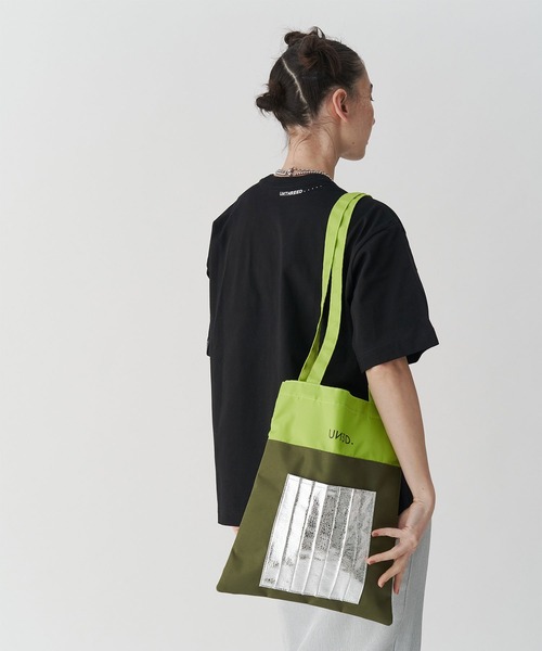 新品未使用【UN3D.】キルティングトート◇カーキ完売品 MA－1 POCKET TOTE | UN3D./アンスリード | 三越