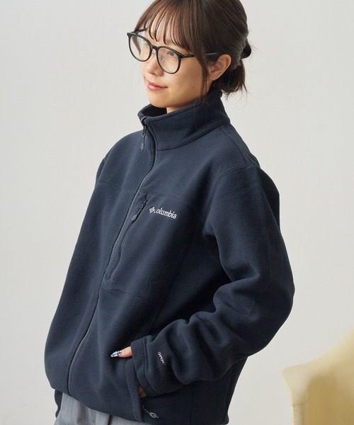 Columbia(コロンビア)の「Columbia/コロンビア メンズウェア マリーズピークフリースジャケット(ブルゾン・メンズ・ブラック・M/L/XL)」の1枚目の写真