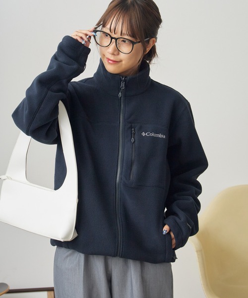 Columbia(コロンビア)の「Columbia/コロンビア メンズウェア マリーズピークフリースジャケット(ブルゾン・メンズ・ブラック・M/L/XL)」の14枚目の写真