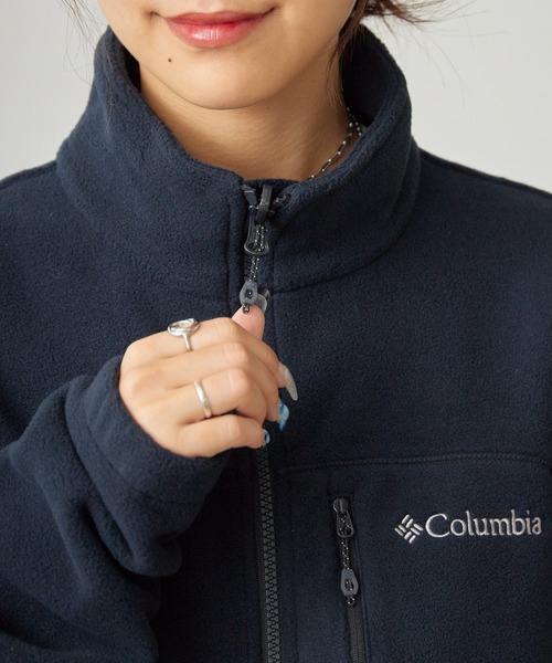 Columbia(コロンビア)の「Columbia/コロンビア メンズウェア マリーズピークフリースジャケット(ブルゾン・メンズ・ブラック・M/L/XL)」の6枚目の写真