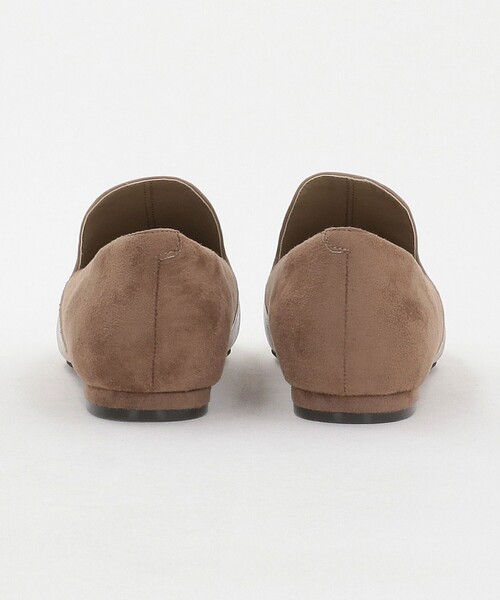 green label relaxing（グリーンレーベルリラクシング）の「スクエアオペラ フラットシューズ 撥水（ドレスシューズ・レディース・ベージュ/ブラック・22.5cm/23cm/23.5cm/24cm/24.5cm/25cm）」の11枚目の写真