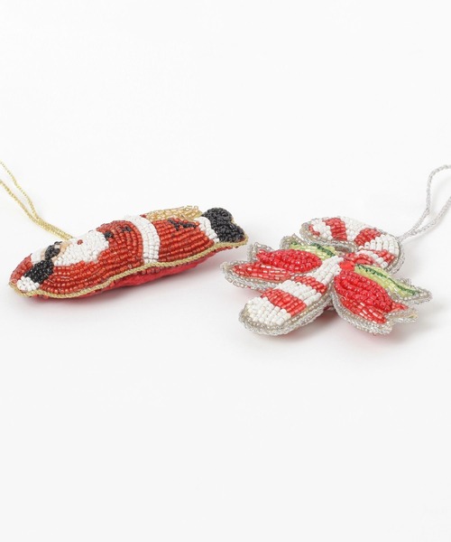 セール】【2025Xmas】ビーズオーナメント2（インテリア雑貨）｜niko