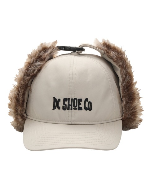 DC SHOES（ディーシーシューズ）の「25 WR FLIGHT CAP /DC撥水ロゴワンポイントファーフライトキャップ（帽子）（キャップ・メンズ・ベージュ系その他2/ライトベージュ/ブラック系その他・FREE）」の11枚目の写真
