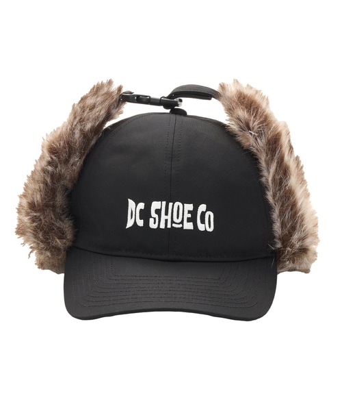 DC SHOES（ディーシーシューズ）の「25 WR FLIGHT CAP /DC撥水ロゴワンポイントファーフライトキャップ（帽子）（キャップ・メンズ・ベージュ系その他2/ライトベージュ/ブラック系その他・FREE）」の5枚目の写真