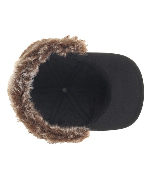 DC SHOES（ディーシーシューズ）の「25 WR FLIGHT CAP /DC撥水ロゴワンポイントファーフライトキャップ（帽子）（キャップ・メンズ・ベージュ系その他2/ライトベージュ/ブラック系その他・FREE）」の6枚目の写真