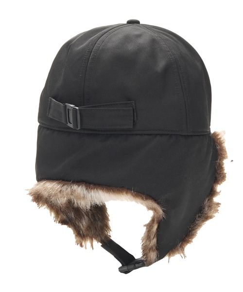 DC SHOES（ディーシーシューズ）の「25 WR FLIGHT CAP /DC撥水ロゴワンポイントファーフライトキャップ（帽子）（キャップ・メンズ・ベージュ系その他2/ライトベージュ/ブラック系その他・FREE）」の7枚目の写真