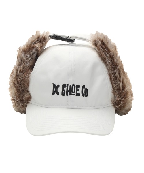 DC SHOES（ディーシーシューズ）の「25 WR FLIGHT CAP /DC撥水ロゴワンポイントファーフライトキャップ（帽子）（キャップ・メンズ・ベージュ系その他2/ライトベージュ/ブラック系その他・FREE）」の17枚目の写真