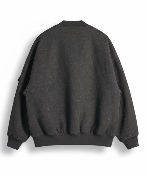 セール】【NO ID.】Uneven Print Big MA-1 Blouson / アンイーブン