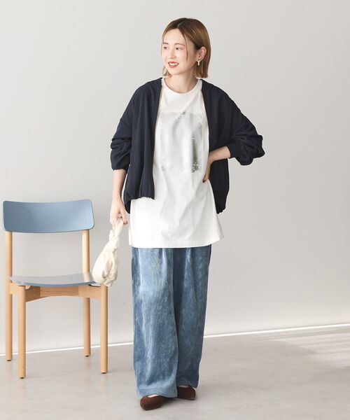 AMERICAN HOLIC(アメリカンホリック)の「ドレープギャザーブルゾン(ブルゾン・レディース・カーキ/ネイビー・L/M)」の7枚目の写真